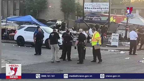 Ít nhất 10 người thương vong trong vụ nổ súng tại Mỹ