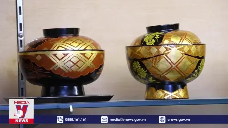 Độc đáo nghề sơn mài Hidehira và Fudan