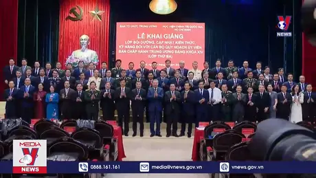 Tổng Bí thư, Chủ tịch nước Tô Lâm dự khai giảng lớp bồi dưỡng cán bộ quy hoạch Ủy viên Trung ương Đảng khóa XIV