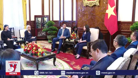 Phó Chủ tịch nước tiếp Đại sứ Thụy Điển tại Việt Nam