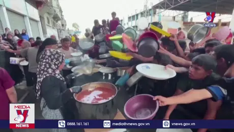 LHQ cảnh báo viện trợ nhân đạo Dải Gaza bị hạn chế