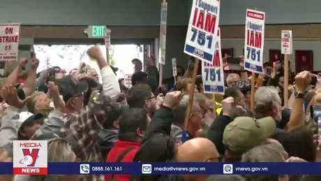 Nhân viên Boeing tiếp tục đình công