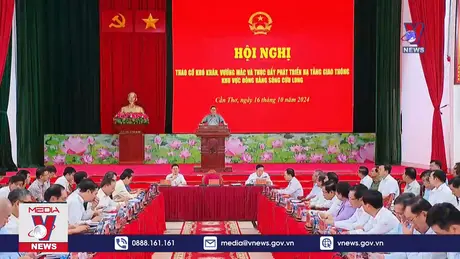 Thúc đẩy phát triển hạ tầng giao thông ở Đồng bằng sông Cửu Long