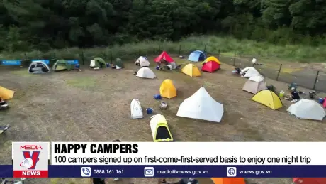Trải nghiệm cắm trại 