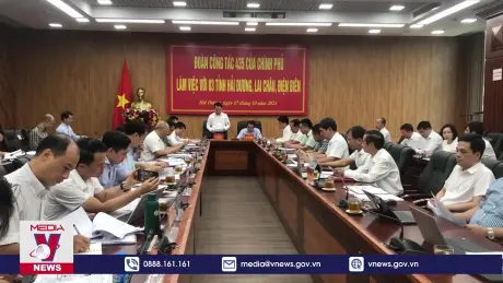 Đoàn công tác 435 của Chính phủ làm việc tại Hải Dương