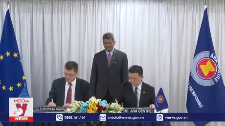 EU và ASEAN thúc đẩy hợp tác trong quản lý thiên tai