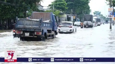 Triều cường ở Cần Thơ xấp xỉ mực nước lịch sử 