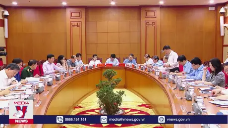 Thường trực Ban Bí thư Lương Cường chủ trì giao ban công tác quý III