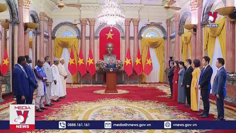 Tổng Bí thư, Chủ tịch nước Tô Lâm tiếp các Đại sứ trình Quốc thư