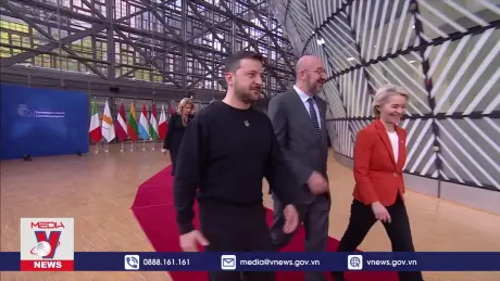 EU tiếp tục hỗ trợ Ukraine gia nhập khối