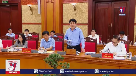 Họp Tiểu ban Tổ chức phục vụ Đại hội XIV của Đảng