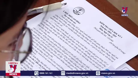 Đẩy mạnh kiểm tra, đánh giá theo định dạng đề thi mới cho học sinh lớp 12