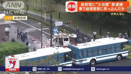 Nhật Bản bắt giữ đối tượng tấn công văn phòng Thủ tướng