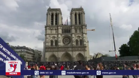 Pháp quy hoạch lại khu vực quanh Nhà thờ Đức Bà Paris