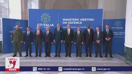 Bộ trưởng Quốc phòng G7 nhóm họp tại Italy