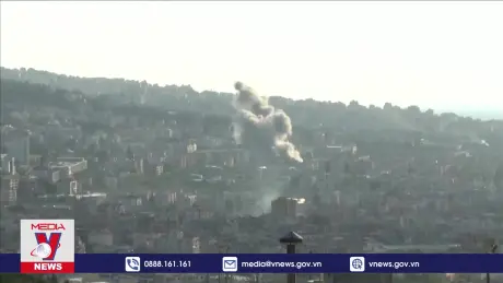 Israel tấn công trung tâm chỉ huy của Hezbollah tại thủ đô Liban