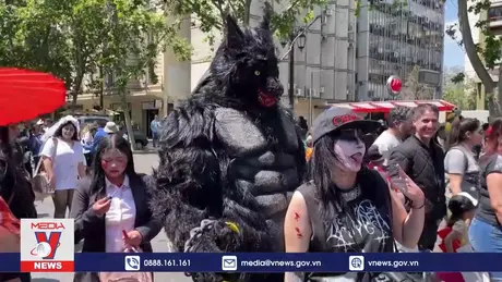 Rộn ràng không khí Halloween ở châu Mỹ