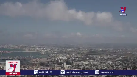 Nhiều vật thể được phóng về phía Israel