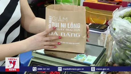 Mô hình chợ giảm thiểu rác thải nhựa ở Đà Nẵng