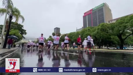 Thi chạy gây quỹ từ thiện tại Brazil