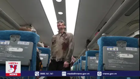 Trải nghiệm “chuyến tàu ma” tại Nhật Bản mùa Halloween