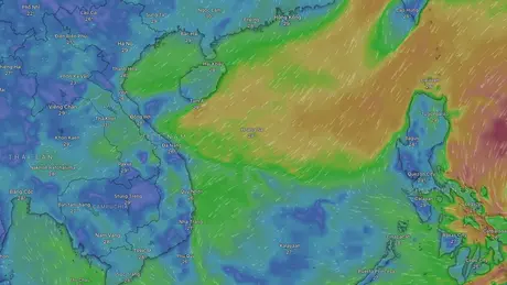 Áp thấp nhiệt đới có khả năng thành bão đi vào Biển Đông