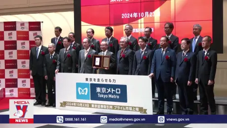 Tokyo Metro bùng nổ trong phiên ra mắt sàn chứng khoán Nhật Bản