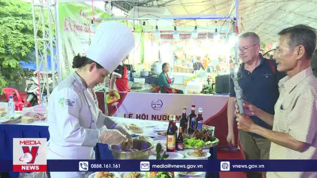 Lan tỏa văn hóa ẩm thực từ lễ hội nước mắm truyền thống