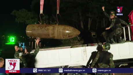 Xử lý quả bom tấn tại Hà Nội