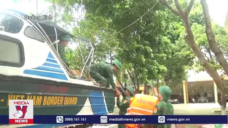 Bộ đội Biên phòng Quảng Bình chủ động triển khai công tác ứng phó với bão Trà Mi