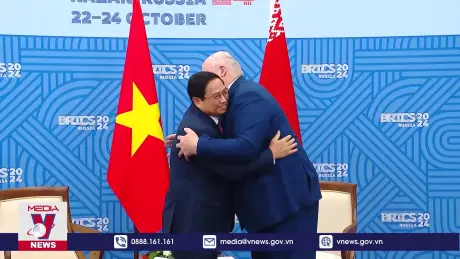 Thủ tướng Phạm Minh Chính gặp Tổng thống Belarus