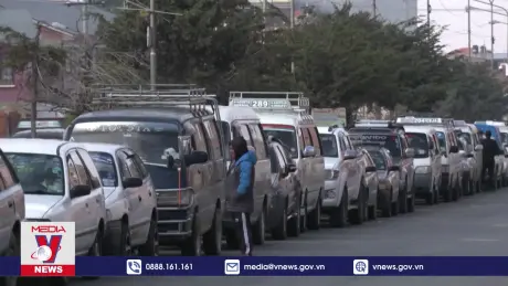 Bolivia vật lộn với tình trạng thiếu nhiên liệu