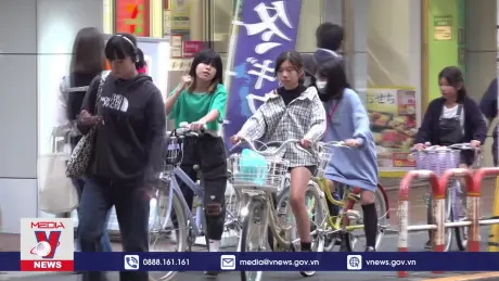 Nhật Bản siết chặt các quy định đối với người đi xe đạp