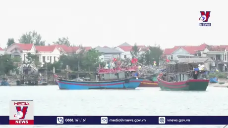 Quảng Bình cấm biển từ ngày 27/10 để ứng phó bão Trà Mi