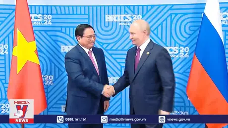 Thủ tướng Phạm Minh Chính hội đàm với Tổng thống Putin