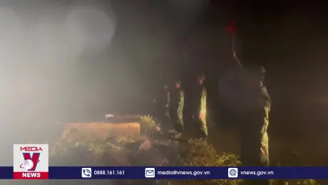 Bắn pháo hiệu trên toàn tuyến biển Quảng Nam