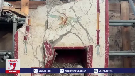 Khám phá di tích nhà bí ẩn ở thành cổ Pompeii