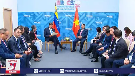Thủ tướng Phạm Minh Chính hội kiến Tổng thống Venezuela