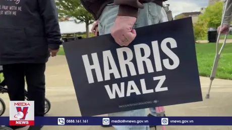 Bà Harris được lòng nhóm cử tri trẻ