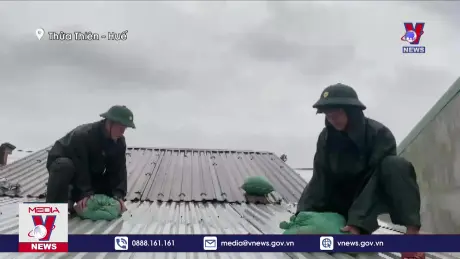 Hỗ trợ gia cố nhà cửa để ứng phó với bão số 6