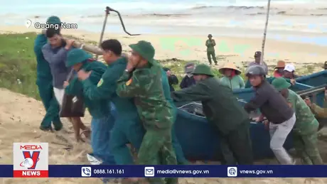 Quảng Nam triển khai ứng phó khẩn cấp giúp dân phòng chống bão số 6