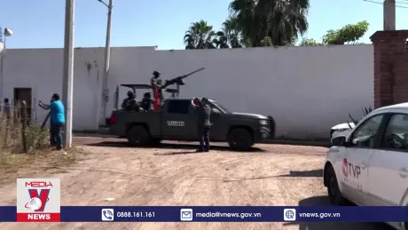 Mexico trấn áp băng đảng tội phạm