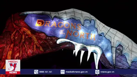 Kỳ ảo chương trình ánh sáng mùa đông tại Bỉ