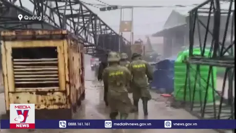 Quảng Trị một số ngầm tràn bị ngập, dự kiến sơ tán tránh lũ 