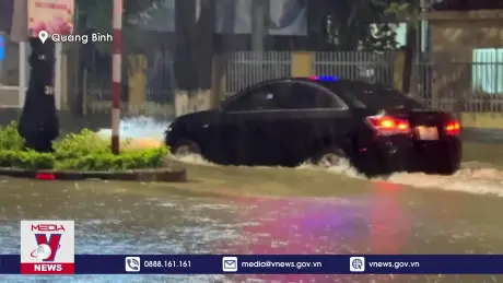 Các địa phương Quảng Bình chủ động ứng phó với mưa gây ngập diện rộng