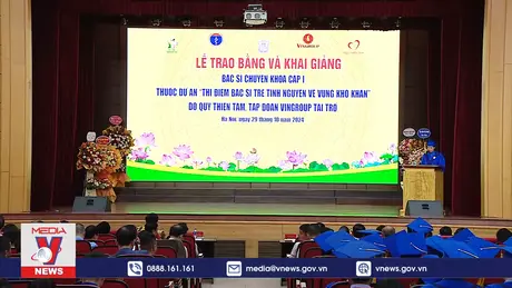 Trên 700 bác sỹ trẻ đã tình nguyện về các vùng khó khăn