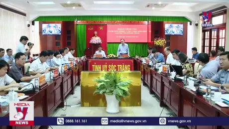 Bộ Nông nghiệp và Phát triển nông thôn kiểm tra chống khai thác IUU tại Sóc Trăng