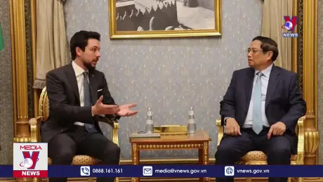 Thủ tướng Phạm Minh Chính tiếp Hoàng Thái tử Jordan