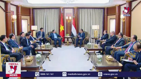 Thủ tướng Phạm Minh chính hội kiến Thủ tướng Ai Cập