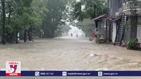 Mưa lũ tại miền Trung vẫn diễn biến phức tạp